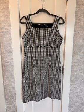 Vintage 90s preppy gingham dress sz 8 Ann Taylor runs small